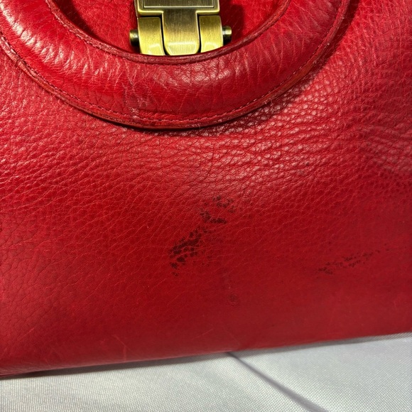 Retro Delic Red Sasha Satchel from Hidesign - Picture 2 of 16